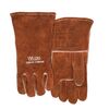 Handschuh mit gerader und verstärkter Daum zum MIG/MAG Schweissen, aus Schulter-Spalt-Rindsleder type 10-2392XL